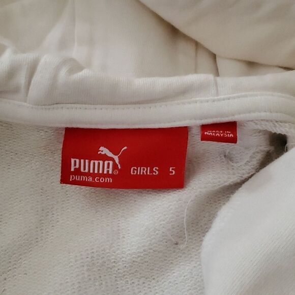 Cute little girls puma zipper hoodie - Picture 5 of 6